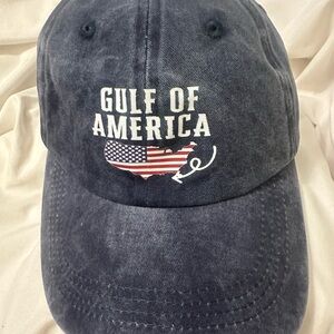 Gulf of America Navy Blue Cap